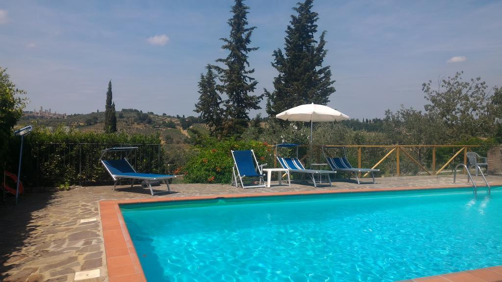 Vila Borgo Montauto San Gimignano Exteriér fotografie