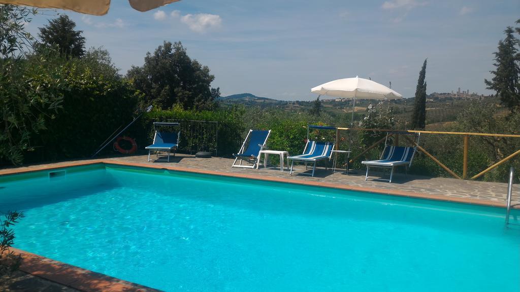 Vila Borgo Montauto San Gimignano Exteriér fotografie